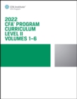 Image for 2022 CFA program curriculum level II.