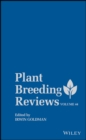 Image for Plant Breeding Reviews, Volume 44