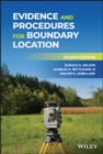 Image for Evidence and procedures for boundary location.
