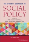 The student's companion to social policy - Alcock, Peter