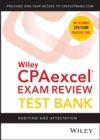 Image for Wiley CPAexcel Exam Review 2021 Test Bank: Auditing and Attestation (1-year access)