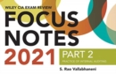 Image for Wiley CIA Exam Review Focus Notes 2021, Part 2