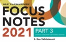 Image for Wiley CIA Exam Review Focus Notes 2021, Part 3