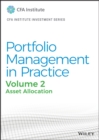 Image for Portfolio management in practice.: (Asset allocation.) : Volume 2,