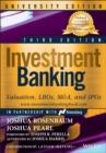 Image for Investment banking  : valuation, LBOs, M&A, and IPOs