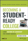 Image for Becoming a student-ready college  : a new culture of leadership for student success