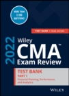 Image for Wiley CMA Exam Review 2022 Part 1 Test Bank