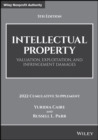 Image for Intellectual property  : valuation, exploitation, and infringement damages: 2022 cumulative supplement