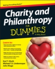 Image for Charity &amp; philanthropy for dummies