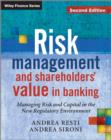 Image for Risk Management and Shareholders Value in Banking