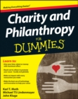Image for Charity &amp; philanthropy for dummies