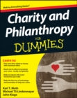 Image for Charity &amp; philanthropy for dummies