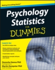 Image for Psychology statistics for dummies