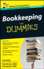 Image for Bookkeeping For Dummies, UK Edition