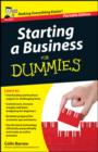 Image for Starting a Business For Dummies, UK Edition
