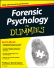 Forensic psychology for dummies - Canter, David V.