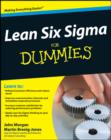 Image for Lean six sigma for dummies