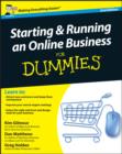 Image for Starting &amp; running an online business for dummies.