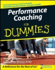 Image for Performance coaching for dummies
