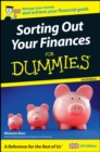 Image for Sorting out your finances for dummies