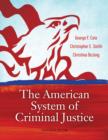 Image for The American System of Criminal Justice