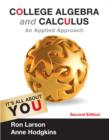 Image for College algebra and calculus  : an applied approach