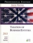 Image for South-Western federal taxation 2013  : taxation of business entities