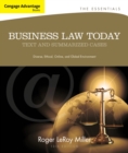 Image for Cengage Advantage Books: Business Law Today, The Essentials