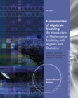 Image for Fundamentals of algebraic modeling  : an introduction to mathematical modeling with algebra and statistics
