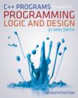 Image for C++ Programs to Accompany Programming Logic and Design