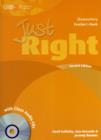 Image for Just Right Elementary: Teacher&#39;s Book with Class Audio CD