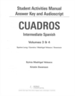 Image for Cuadros&#39; SAM Answer Key and Audio Script, Volumes 3 &amp; 4