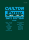 Image for Chilton Ford Service Manual, 2012 Edition (2 volume set)