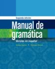 Image for Manual de gramatica : En espa?ol