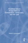 Image for Frankfurt school perspectives on globalization, democracy, and the law