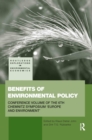Image for Benefits of environmental policy: conference volume of the 6th Chemnitz Symposium, &#39;Europe and Environment&#39;
