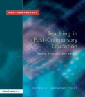 Image for Teaching in post-compulsory education: policy, practice and values