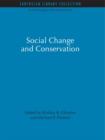 Image for Social Change and Conservation