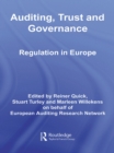 Image for Auditing, Trust and Governance: Regulation in Europe