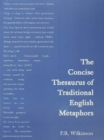Image for The concise thesaurus of traditional English metaphors