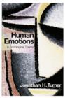 Image for Human emotions: a sociological theory