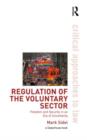 Image for Regulation of the voluntary sector: freedom and security in an era of uncertainty