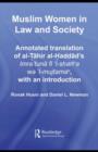 Image for Muslim women in law and society: annotated translation of al-Tahir al-Haddad&#39;s Imra tuna fi l-sharia wa l-mujtama, with an introduction