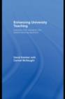 Image for Enhancing university teaching: lessons from research into award-winning teachers