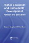 Image for Higher education and sustainable development: paradox and possibility