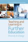 Image for Teaching and Learning in Further Education: Diversity and Change