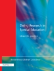 Image for Doing research in special education: ideas into practice