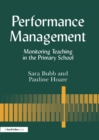 Image for Performance management: monitoring teaching in the primary school