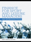 Image for Finance for sport and leisure managers: an introduction