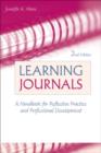 Image for Learning journals: a handbook for academics, students and professional development